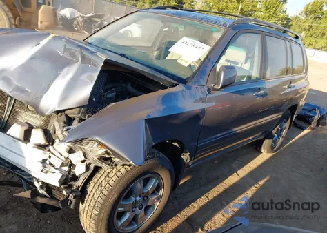 2007 Toyota Highlander V6 z USA, uszkodzony, nr VIN JTEEP21A770206555